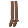 Thick Fleece-Lined Over-the-Knee Socks Women's Terry Warm Autumn Winter Korean Style Thigh High Mid-Calf Stockings