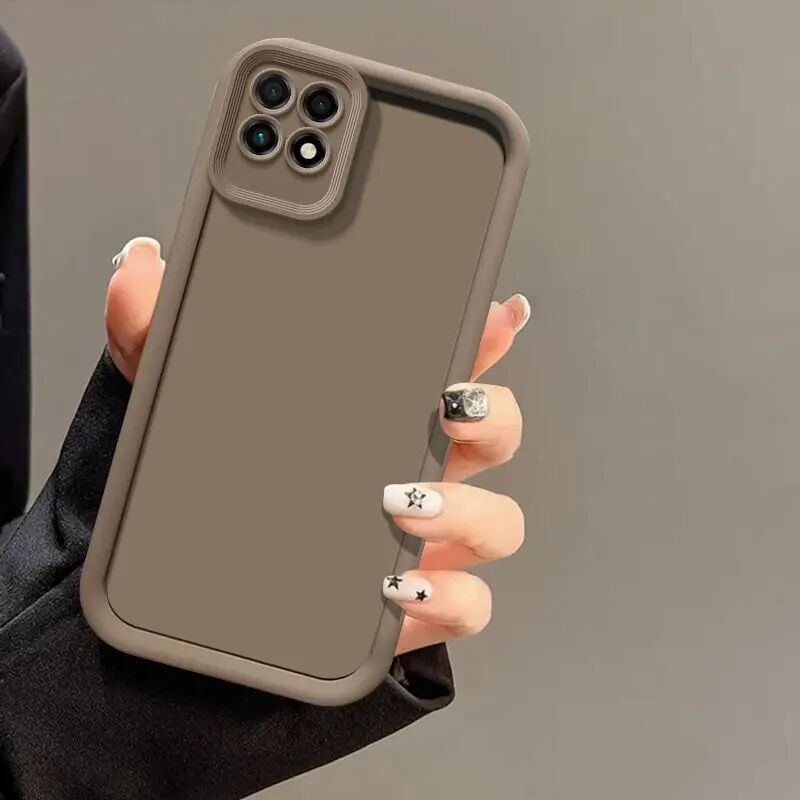 Для Realme 8i 4G Чехол REALME 8i REALME 8i 4g Чехол для телефона Realme 8i 4g RMX3151 Защита от падения Роскошный Конфетный Матовый Мягкий Чехол