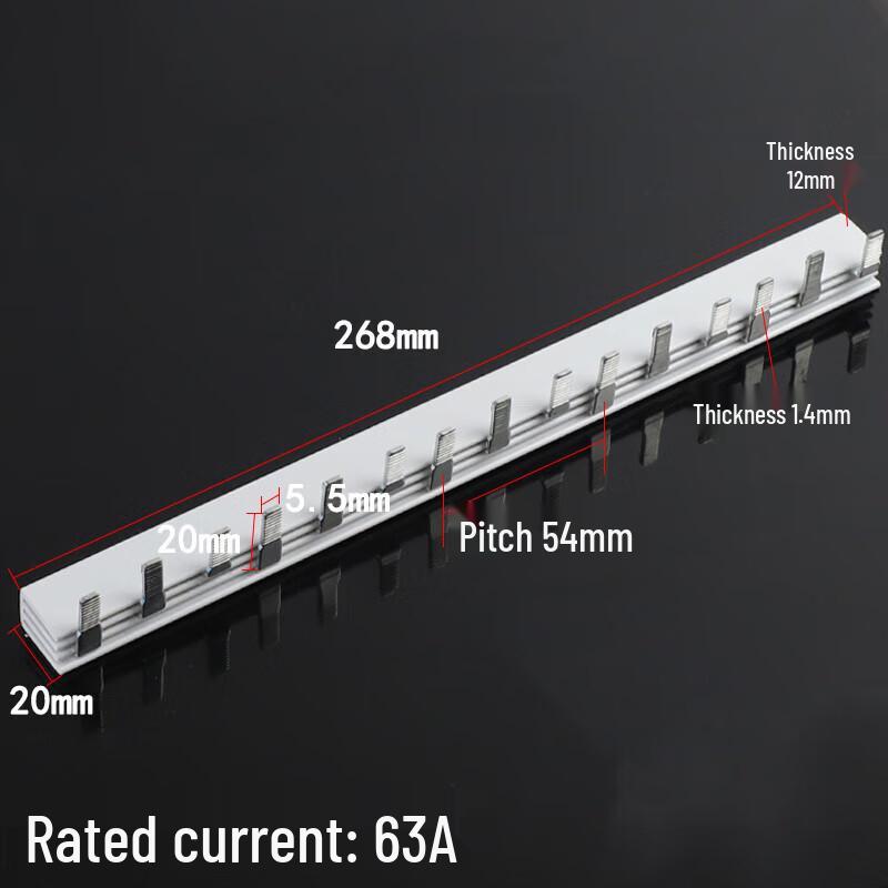 TIANXU 3P63A C45 Copper Busbar