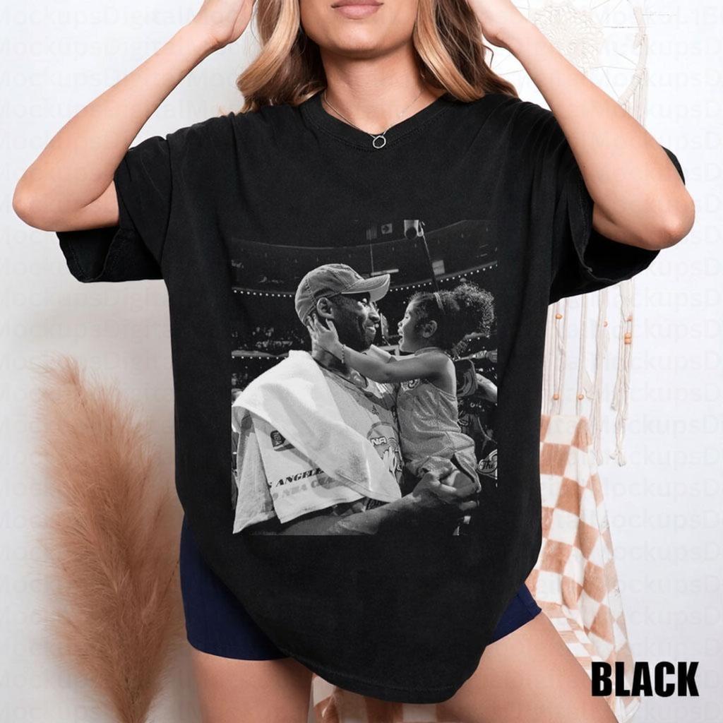 Kobe Gigi Vintage Comfort Colors Tee: Basketball Legend Fan Shirt