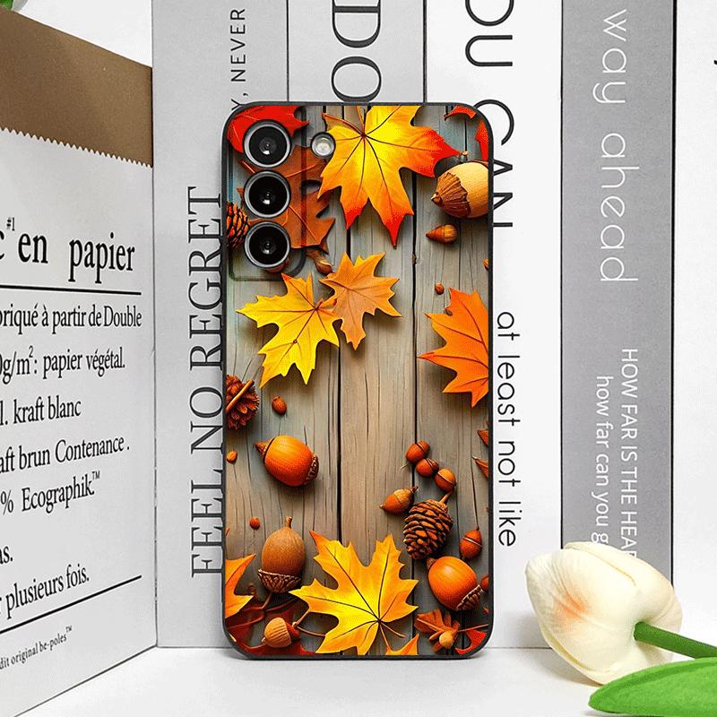 Винтажный чехол для телефона с рисунком кленовых листьев на осень для OnePlus 12 13 R 11 10 9 8 Pro Nord 4 N100 CE3 ACE2 ACE3 5G Мягкая задняя крышка