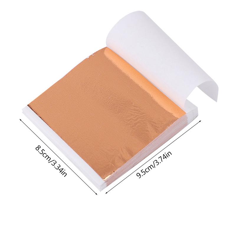 100 шт. Листы имитации золотой фольги для золочения мебельных линий, стен, поделок, украшения дома, подарка на свадьбу/вечеринку, для DIY-маникюра