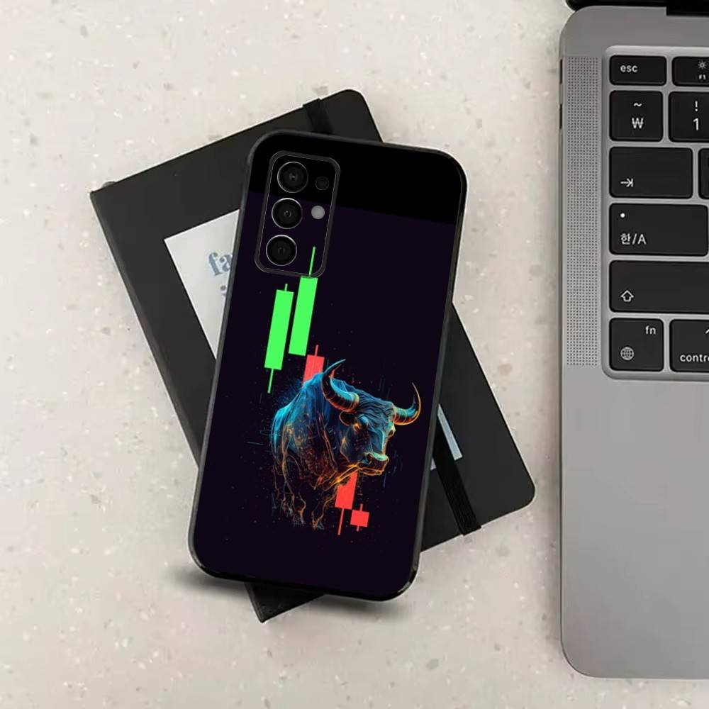 Торговля intraday Трейдер Трейдер Чехол для Samsung Galaxy A73,52,71,53,32,72,41,J7,22,Note,31,8,9,Мягкий Черный Силиконовый Чехол