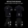 Wosawe Mens Short Sleeve Jersey Road Bike Cycling Breathable Tops Sportswear Shirts Summer Cycling Sets Gel Shorts Reflective Bicycle Outfit