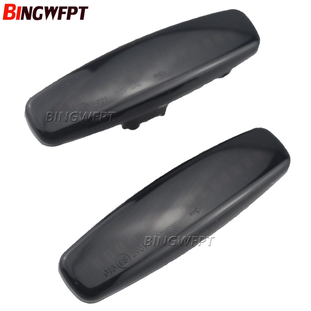 2x Dynamic LED Car Side Marker Lights Repeater Signal Lights For Infiniti EX35 EX37 FX30d FX35 FX37 FX50 G25 G35 G37 JX35 M25