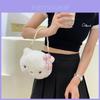 Плюшевая копилка-кошелек Hello Kitty Овечка Медвежонок на молнии для детей и девочек
