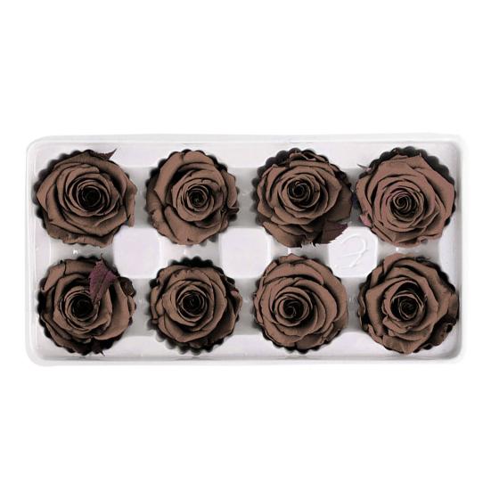 8Pcs/Set Preserved Rose Flower Fresh-keeping Birthday Valentines Xmas Gift Box
