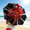 Spiderman Web 8 Ribs 3Fold Black Glue Uv Protection Umbrella Sun Protection Rainproof Compact Folding Umbrella For Travel Daily Use C924660