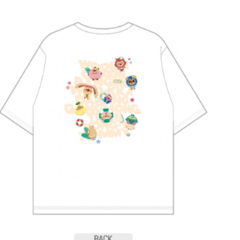 CraviTy 08 Футболка с коротким рукавом CraviTy 2023 Всплывающий магазин с персонажем CraviTy