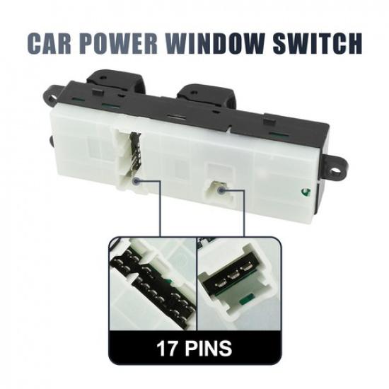 Pack of 1 For Nissan Navara D22 1997-2005 Power Window Switch LH 25401-5X01D