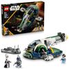 Игрушка LEGO Star Wars Космический корабль Джанго Фетта, Подарок на день рождения, Конструктор, для мальчиков и девочек, Возраст 9, 10 и 11 лет, Ученики начальной школы, Космос Б