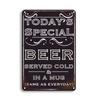 INEED Vintage Beer Metal Sign Poster Wall Decor Tin Sign Decorative Plate Iron Plaques Club Bar Home Man Cave Retro Decor