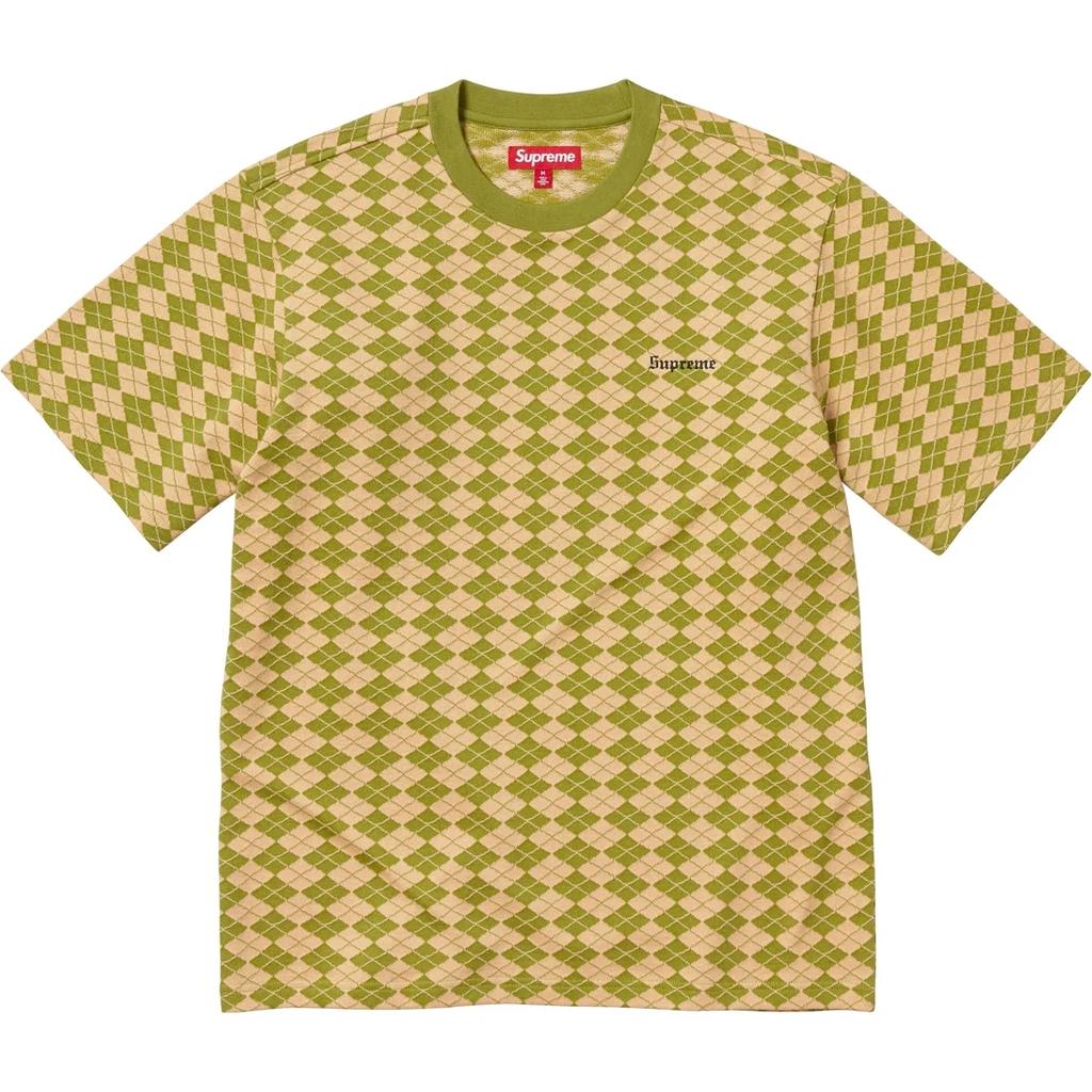 Supreme Diamond Jacquard S/S Top SUP-SS25-199
