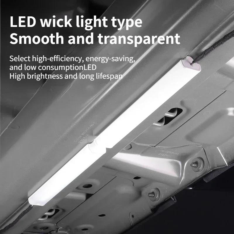 Фонари багажника для Tesla Model 3/3+ Highland 2025 Задний багажник Замена светодиодного фонаря Багаж Белый Задний фонарь Аксессуары