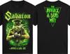 Sabaton Swiss Classic Band Print Unisex Unisex Short Sleeve Attack Of The Dead Unisex Tshirt Casual Cotton Street Y2k Overszied Tees