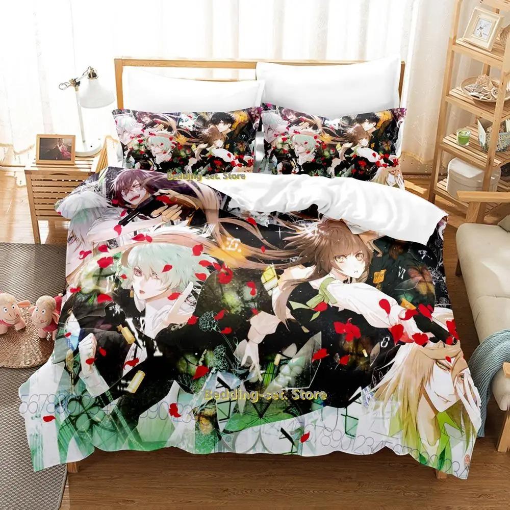 Новый комплект постельного белья Collar x Malice Single Twin Full Queen King Size Bed Set Adult Kid Bedroom Duvetcover Sets Anime lit