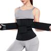 Waist Nipper Corset for Belly Stomach Waist Breathable [CtriLady] Women, Wrap, Shapewear, Tightening, Slimming, (Black, M)