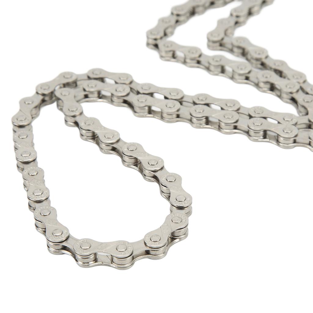 8-скоростная велосипедная цепь из углеродистой стали серебристого цвета для шоссейного велосипеда, 116 звеньев, замена велосипедной цепи для VG SPORTS