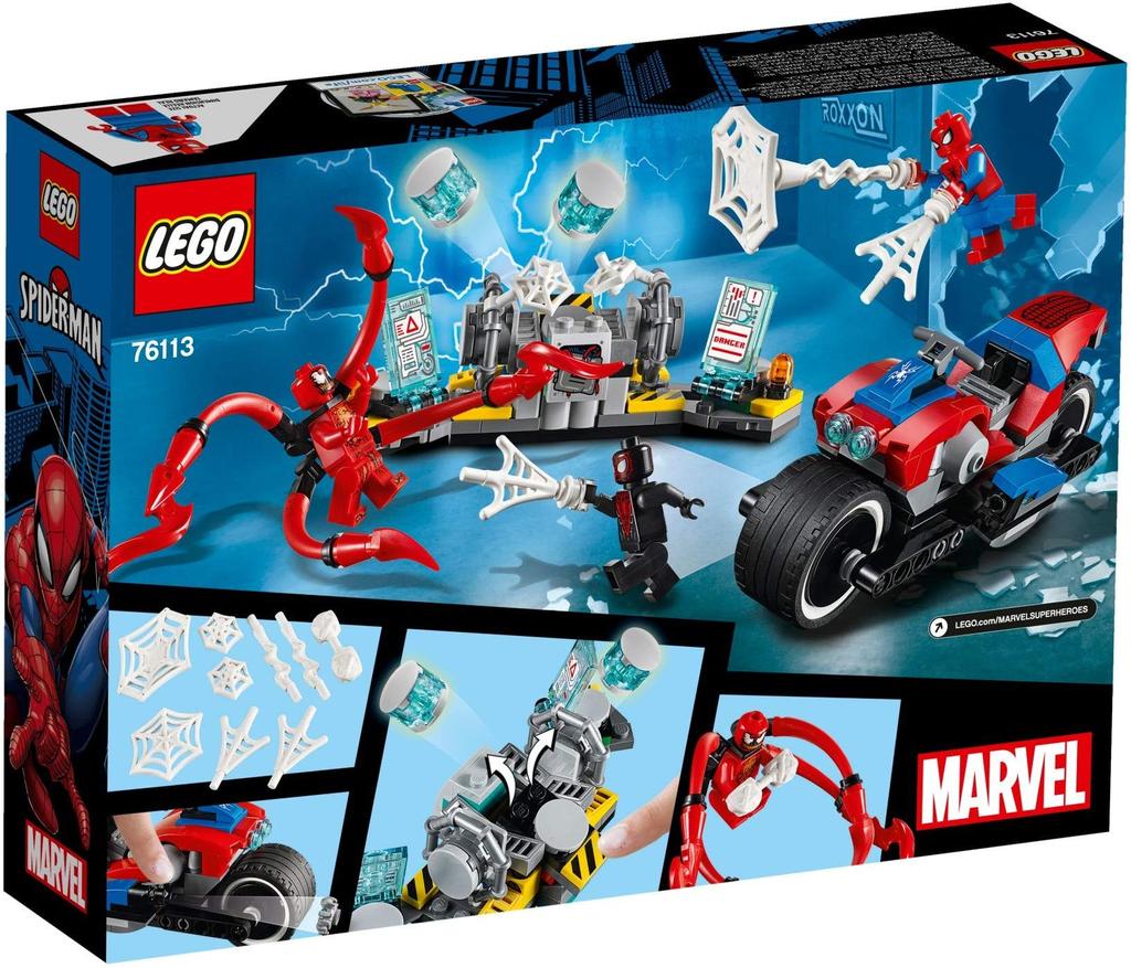 LEGO Super Heroes Спасательный мотоцикл 76113 Человек-паук