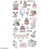 Stickers - Artemio - So Cute Party - 24 3D Stickers - Multicolored - Mixed