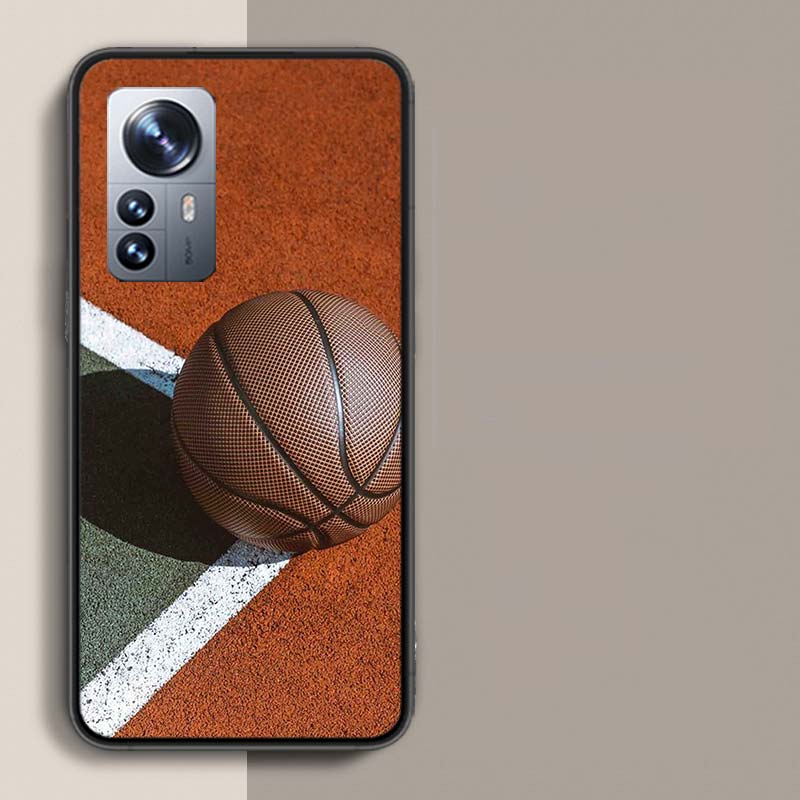 Чехол для телефона с баскетбольным мячом для Redmi Note 13 Pro Plus 14 Pro+ 12S 12 11S 11T 11E 11 10S 10 9S 9 Xiaomi Capa TPU