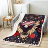 Castle Fairy Tiger Wildlife Throw Blanket Throw  Africa Fierce Animal Sherpa Blanket Room Decor Glittering Starry Sky Blanket