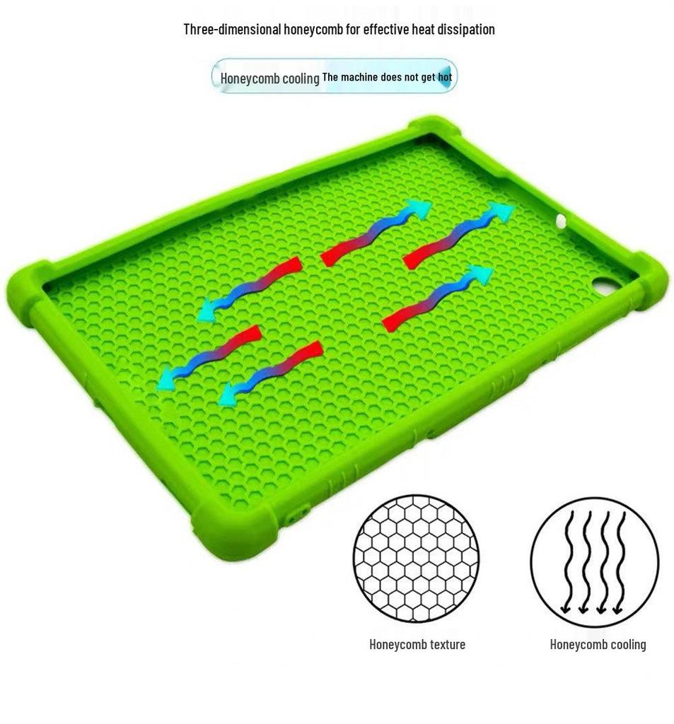 TCL Tab 11 Tablet Protective Case: Anti-fall Silicone Stand, Soft Shell for TCL NXTPAPER 11-inch