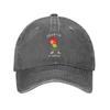 Pumuckl Grantig by nature Washed Denim Baseball Caps Snapback Baseball Hats Breathable Casquette Outdoor Unisex