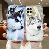 RE36 Husky Puppy Dog Phone Case for Motorola Moto G10 G20 G30 G31 G32 G34 G35 G41 G42 G50 G51 G52 G55 G60 G60S G62 G71 G72 G75