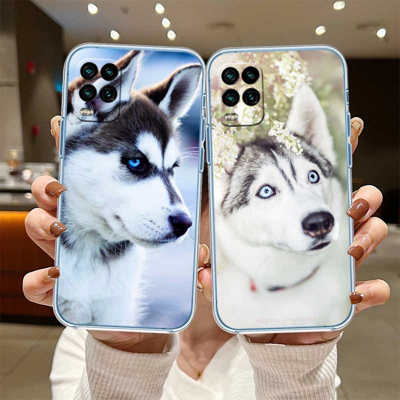 RE36 Husky Puppy Dog Phone Case for Motorola Moto G10 G20 G30 G31 G32 G34 G35 G41 G42 G50 G51 G52 G55 G60 G60S G62 G71 G72 G75