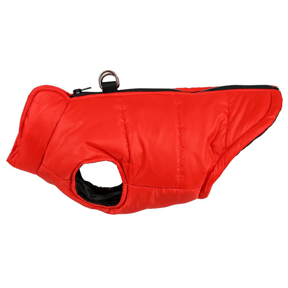 Осенне-зимняя куртка для собак средних и маленьких пород, ветрозащитная, с D-образным кольцом, пальто для домашних животных, одежда для французских бульдогов и шнауцеров