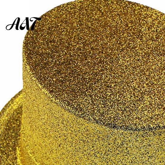 Decorative Props for Holiday Displays Shiny Top Hats, Glitter Hat Adult Kids, Colorful Magician Hat, Victorian Dress Up Christmas Stylish Wide