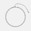JUDY AND PAUL Terra Simple Square Tennis Tie Bracelet