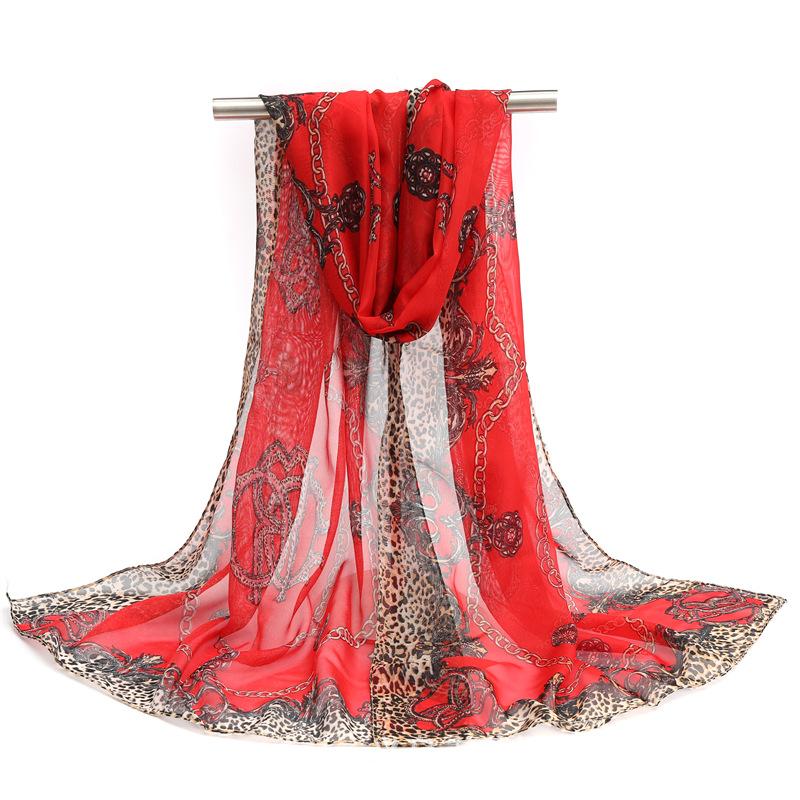 Spring/Summer New Women'S Silk Scarf 45 * 150cm Simulated Silk Twill Square Scarf Fashion Printed Large Square Scarf Professional Scarf