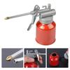 1Pc 250ml Grease Guns High Pressure Oiler Oil Can With Rigid Spout Thumb Pump Workshop Oiler Lubrication Oil Can Bottle Hand Lubricator Tools