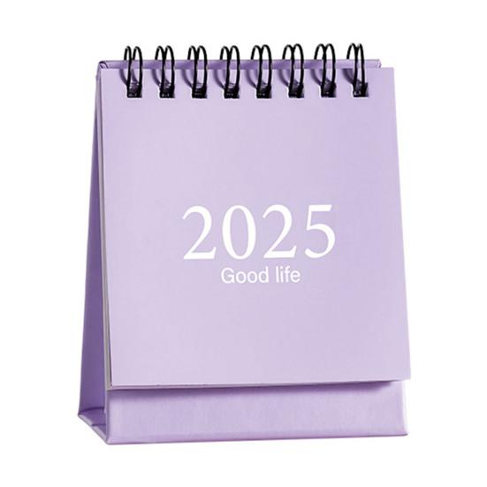 2025 Настольный календарь Ежегодный планировщик Спиральный календарь Книга Ежегодное расписание Органайзер Товары для дома и офиса для учителей Студентов Офисные работники