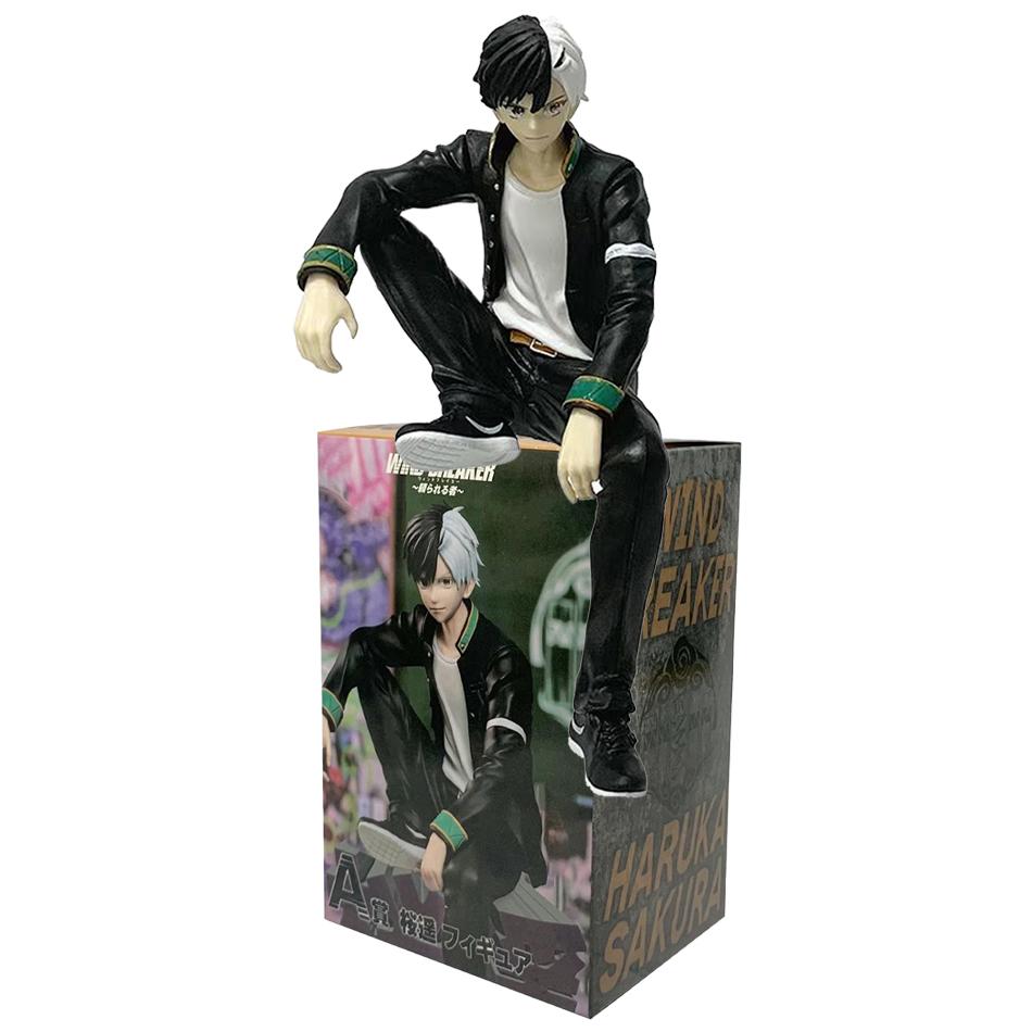 15cm Wind Breaker Sakura Haruka Anime Figure Noodle Stopper WIND BREAKER Kaji Ren Action Figure Collectible Model Doll Toy Gifts
