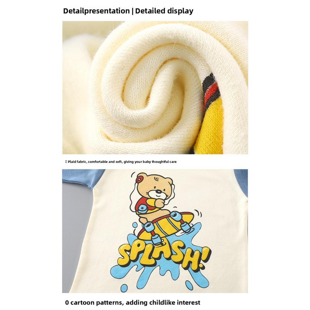 Children's Underwear Set Pure Cotton New Boys' Home Clothes Baby's All Cotton Warm Girls' Autumn Clothes Autumn Pants Children's Clothes