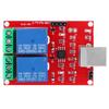 5V USB Переключатель управления 2-канальный релейный модуль Компьютер ПК Интеллектуальный переключатель управления USB Управление