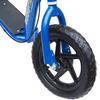 Kids Scooter Kick Scooter, with 12" EVA Tyres, Rear Brake, Big Wheels Scooter for 5-12 Years , Blue