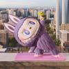 POP MART THE MONSTERS Серия «Ленивая йога» Фигурка-гачапон Pop Mart Пластиковая модель Премиальная игрушка Мягкий винил Оригинальный персонаж Подарок на день рождения [1 штука]