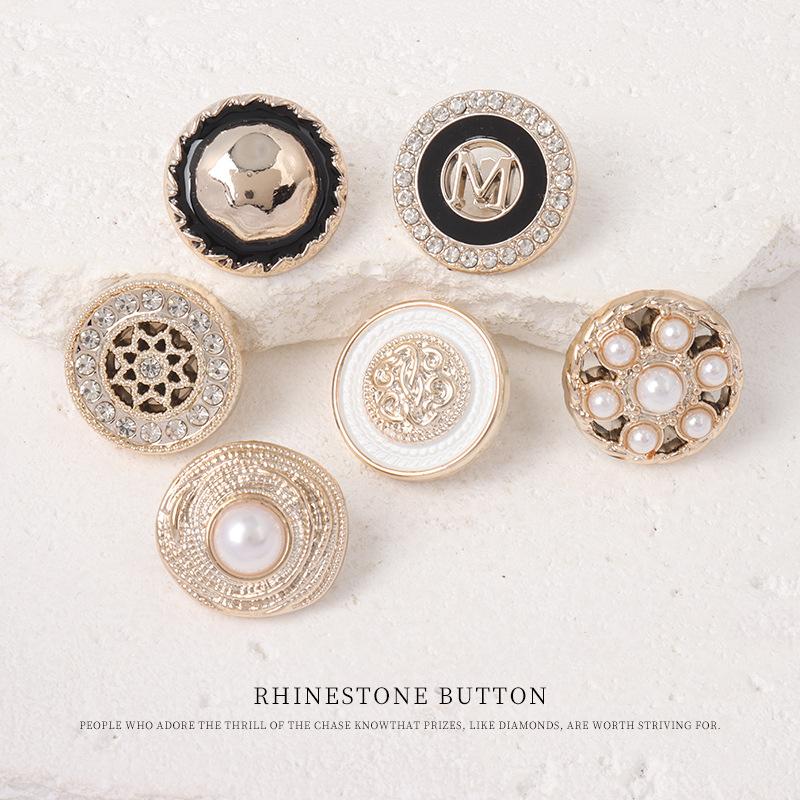 5 шт. Пластиковые пуговицы с жемчужной точкой, масляные пуговицы, пальто, тренч, пижама, декоративные пуговицы, свитер, кардиган, куртка, высокие пуговицы
