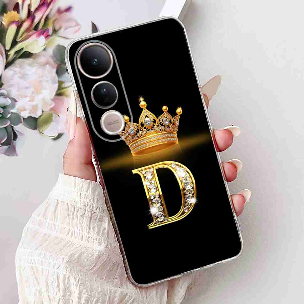 For Vivo V50 Lite 5G Case Luxury 26 Letters Cover Soft Silicone Phone Case For Vivo V50 Lite V50Lite 5G Back Cover Fundas