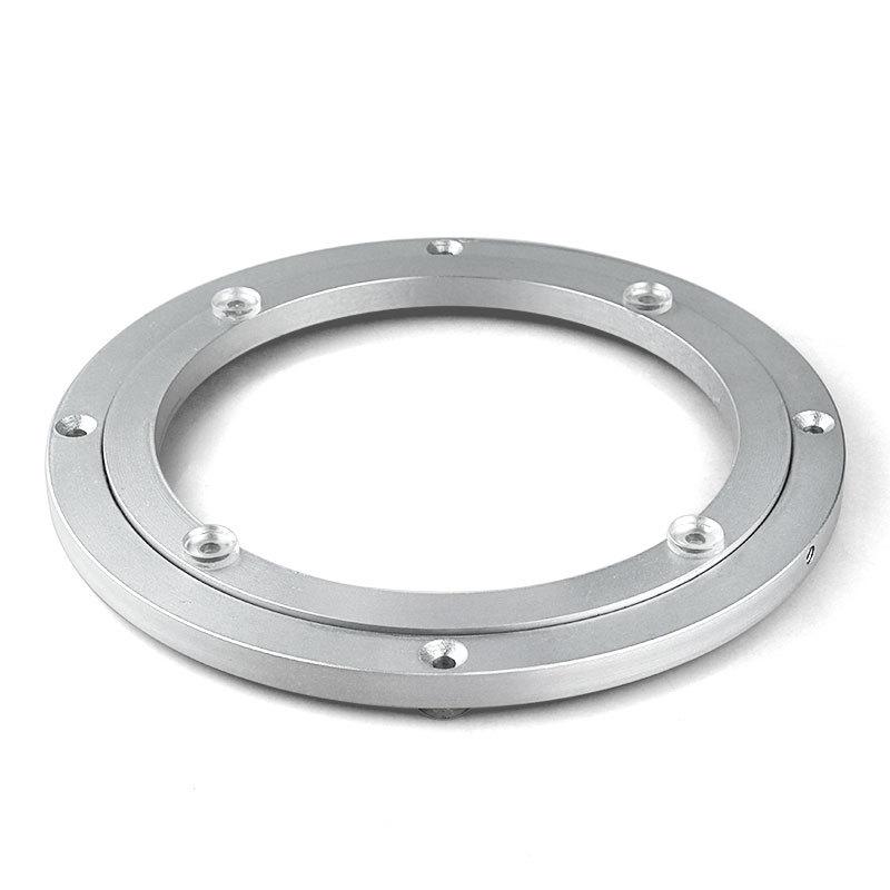 Soundproof Aluminum & Marble Rotating Dining Table