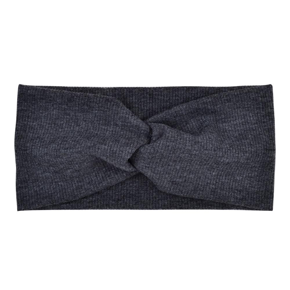 Большой размер Детская повязка на голову Девочки Йога Спорт Дети Дети Взрослые Женщины Повязка Однотонная Витая Узловая Мягкие Аксессуары для волос Тюрбан