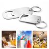Portable Beer Bottle Opener Stainless Steel Keychain Bottle Opener New Beverage Opener