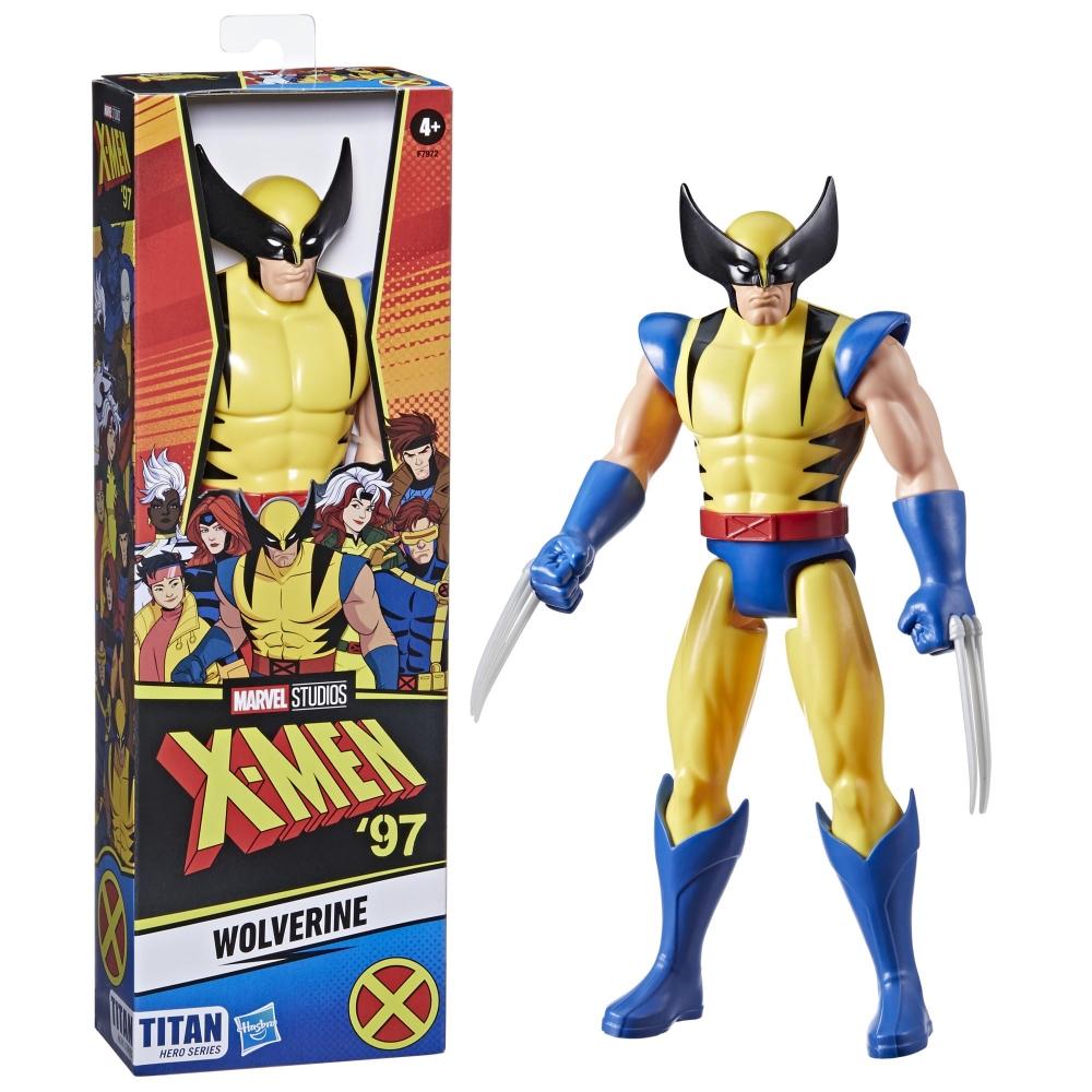 MARVEL Marvel X-MEN '97 Titan Hero Series Росомаха 11,25 дюйма (28.5cm) фигурка, игрушки X-MEN, игрушки супергероев, для детей от 4 лет, Marvel Titan Her