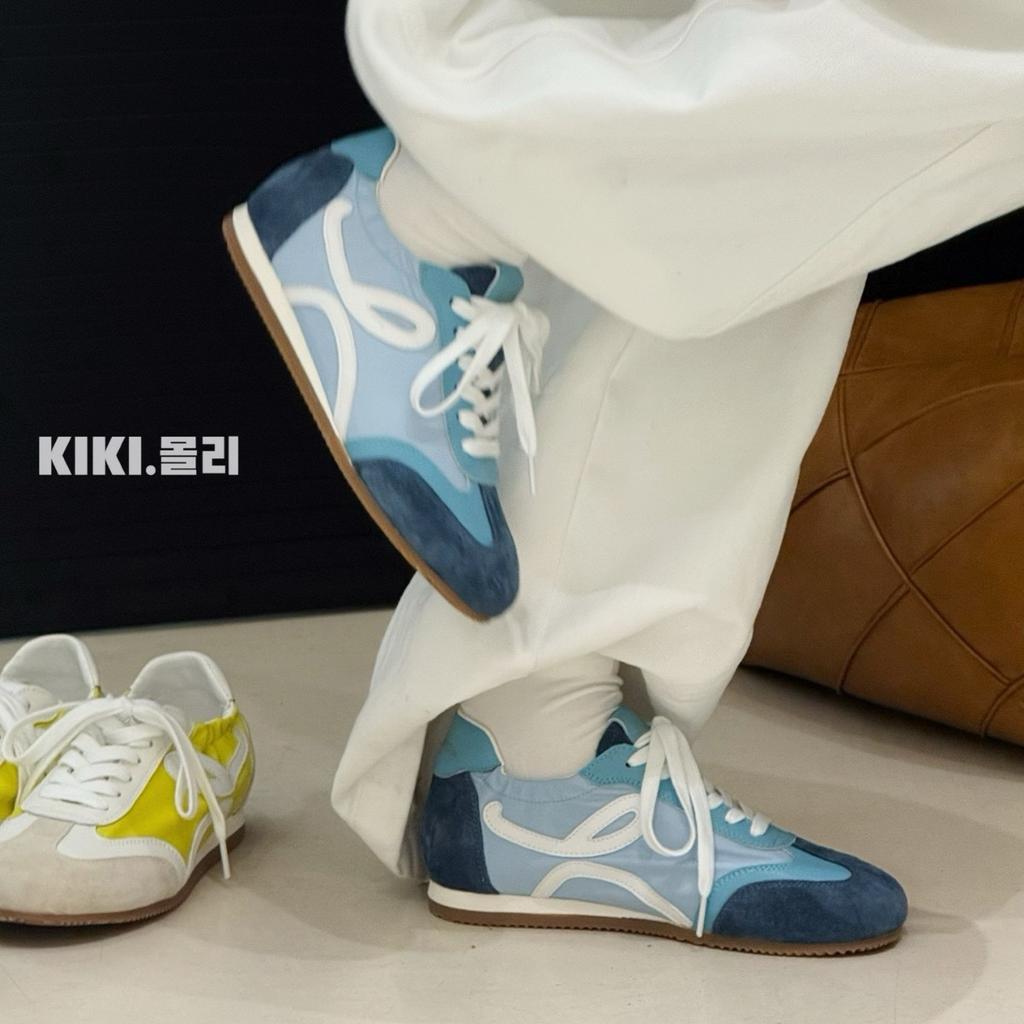 New Macaron Ballet Girl Breathable Versatile Inner Height Increasing Soft-soled Sports Casual Shoes