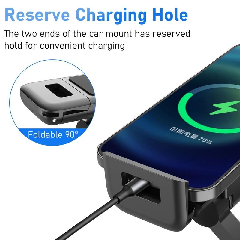 Крепление для планшета на подголовник, гравитационный держатель для мобильного телефона, автомобильный зажим-подставка для вентиляционного отверстия, для телефонов, GPS, для iPhone11 XS X XR, iPad Pro