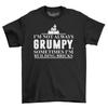 Not Always Grumpy Sometimes Building Bricks Mens T-Shirt Top Gift Novelty Shirt